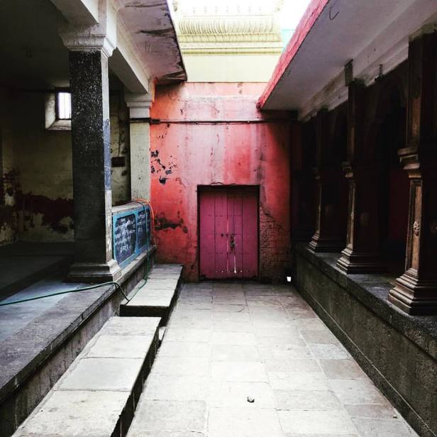 Kiran Joshi Guruji's Ganpati Temple Solapur- Pink Door